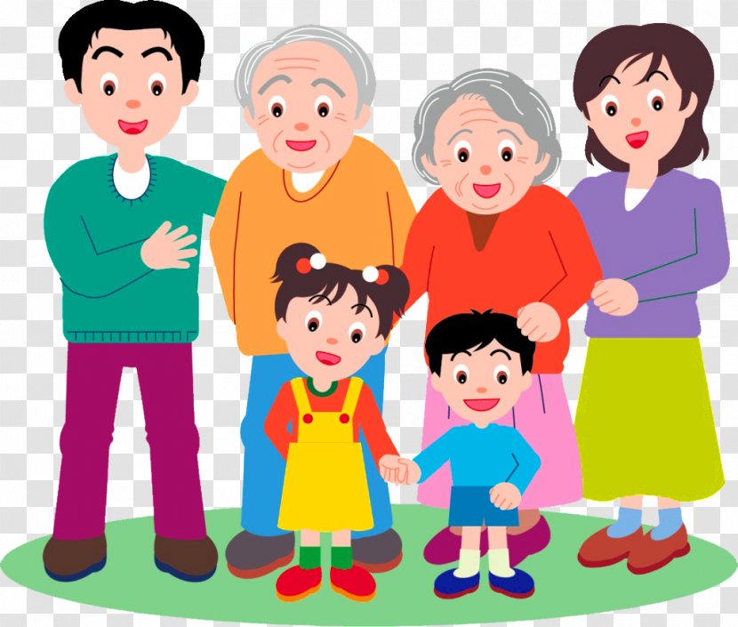 Family Illustration - Male - The Whole Transparent PNG