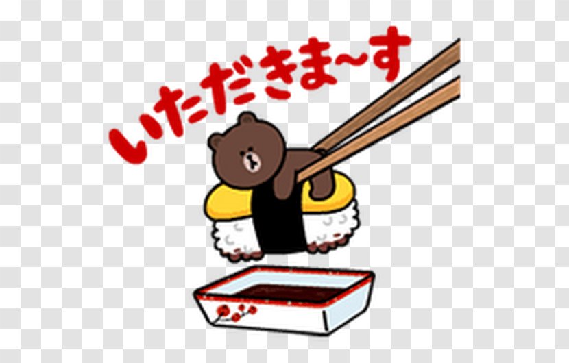 Kumamoto University Sticker Disney Tsum LINE Rangers Bear - Line - Brown Cony Transparent PNG