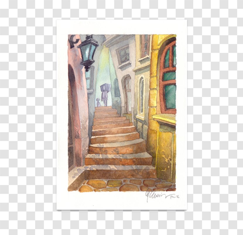 Watercolor Painting - Arch Transparent PNG