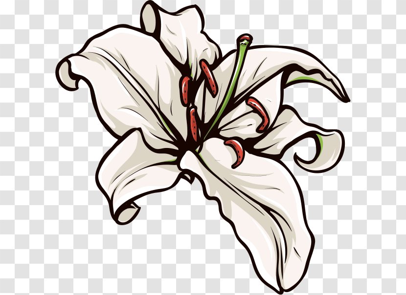 Floral Design バンケット Silver Lily Flower - Companion - Yuri's Night Transparent PNG