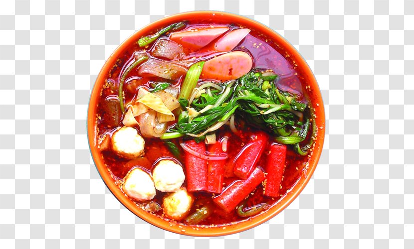 China Malatang Hot Pot Sichuan Cuisine Meatball - Spice - Ham Chowder Gourmet Meatballs Transparent PNG