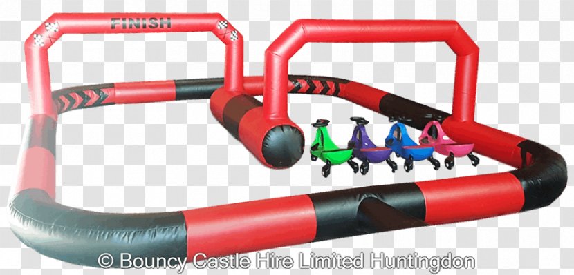 Car Inflatable Bouncers Castle Sedan - Tracks Transparent PNG