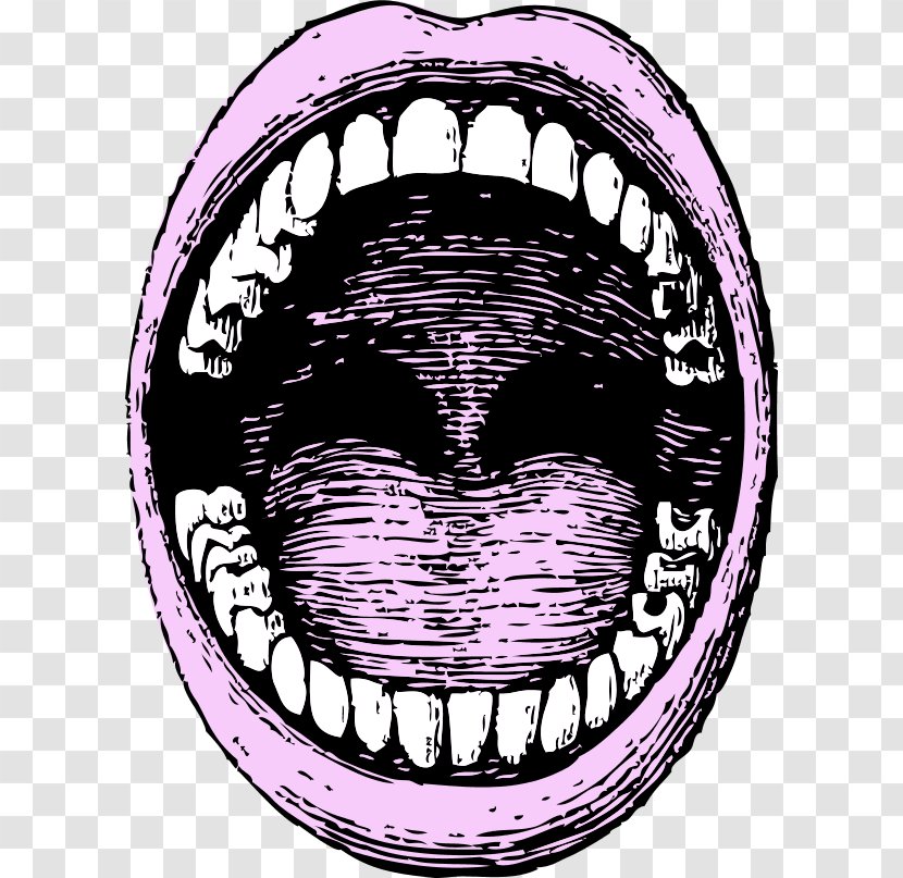 Mouth Clip Art - Frame - Cartoon Open Transparent PNG