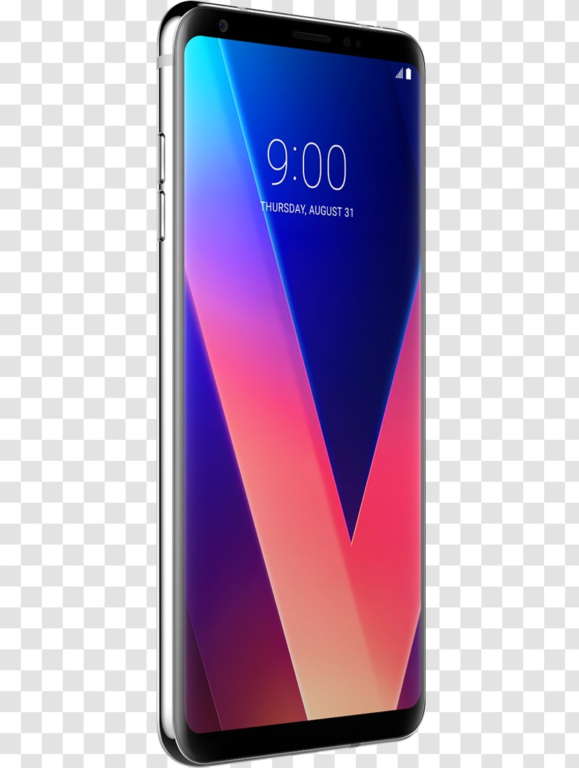 Smartphone LG V30 - Mobile Phone - 64 GBCloud SilverTelekomGSM V30+ H930DS Dual SIM 128GB 4GCloud Silver ElectronicsSmartphone Transparent PNG
