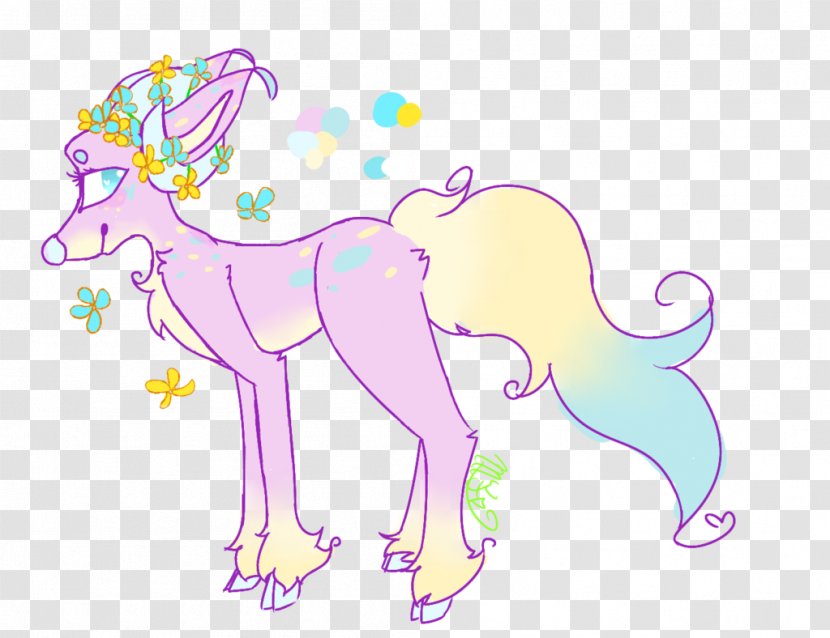 Canidae Drawing Horse Clip Art - Cartoon - Little Goat Transparent PNG