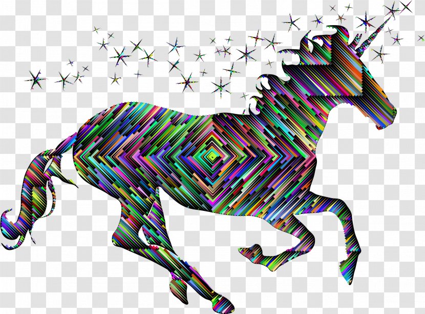 Unicorn T-shirt Legendary Creature Clip Art - Horse Like Mammal - Background Transparent PNG