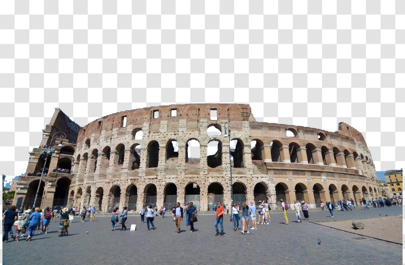 Colosseum Roman Forum Ruins Stock Photography Landmark - Europe - Rome, Italy Seven Transparent PNG
