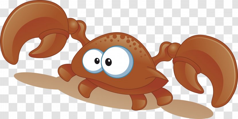 2016 Vector Crab Seabed - Cartoon - Drawing Transparent PNG