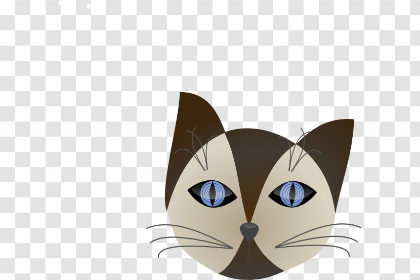 Whiskers Kitten Siamese Cat Sand Odd-eyed - Mammal Transparent PNG
