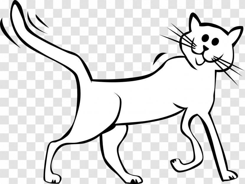 Dogu2013cat Relationship Kitten Drawing Clip Art - Whiskers - Cat Cartoon Black And White Transparent PNG