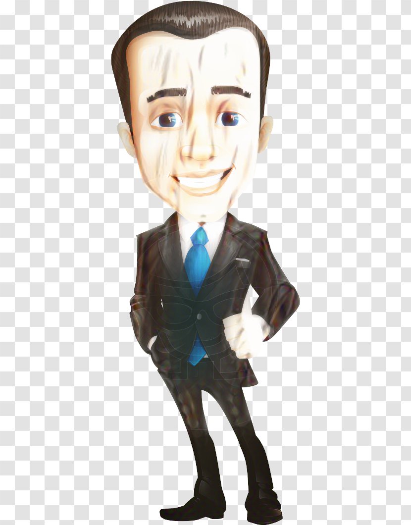 Cartoon - Character - Tuxedo Suit Transparent PNG