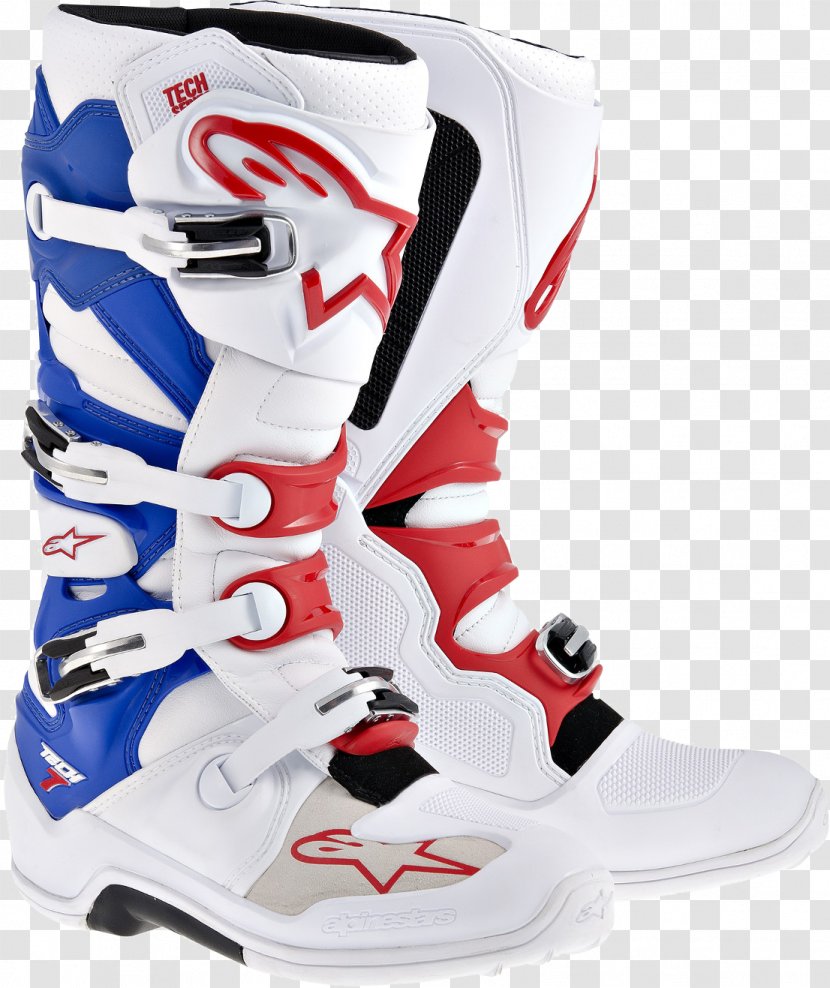 Motorcycle Boot Alpinestars Motocross Enduro - Protective Gear In Sports Transparent PNG