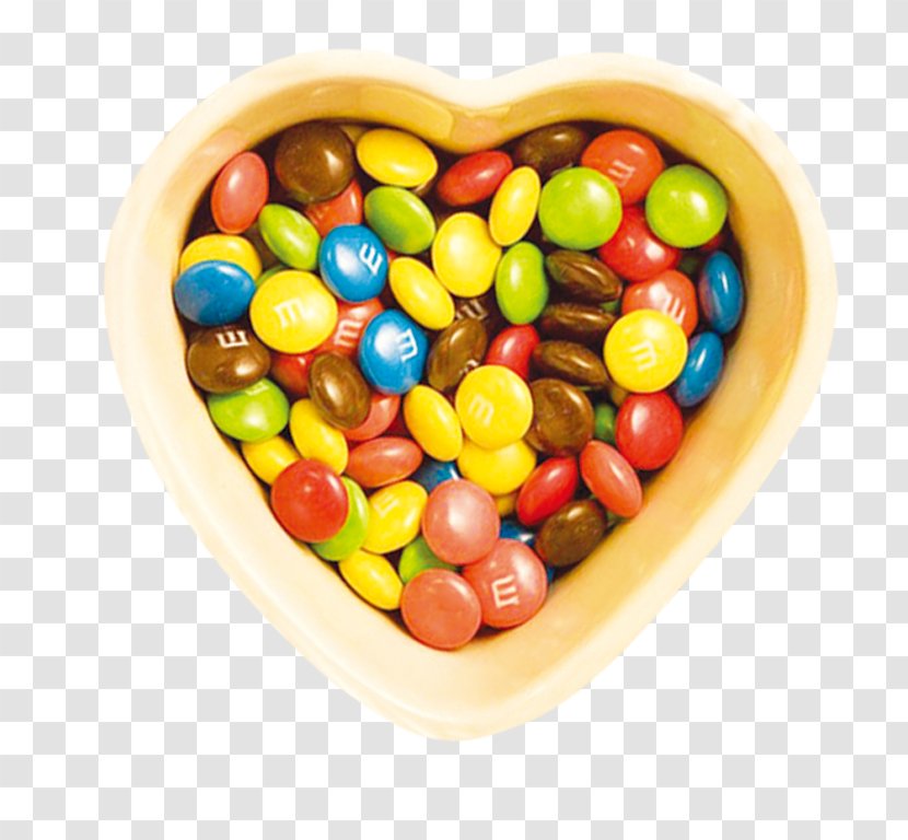 Lollipop Jelly Bean Candy Caramel - Upload - Heart-shaped Tray Transparent PNG