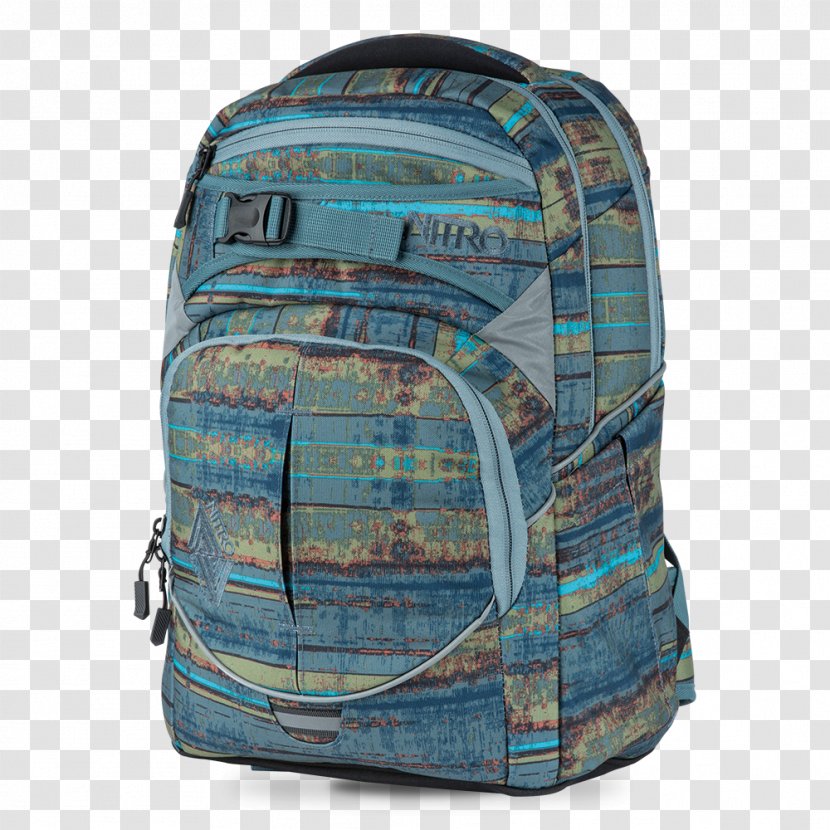 Backpack Baggage Suitcase Nitro Snowboards - Bag Transparent PNG