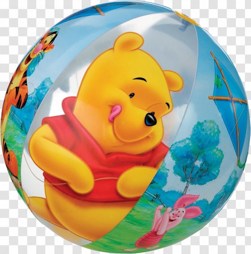 Winnie-the-Pooh Amazon.com Beach Ball Toy - Swimming - Winnie The Pooh Transparent PNG