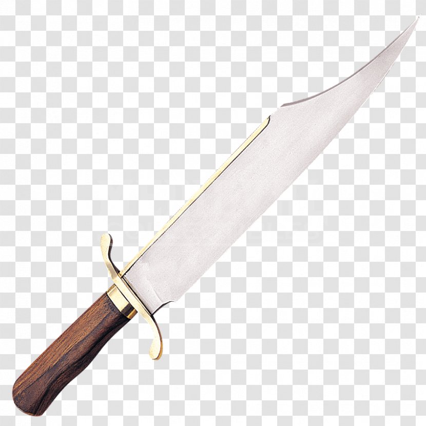 Bowie Knife Weapon Blade Dagger Transparent PNG