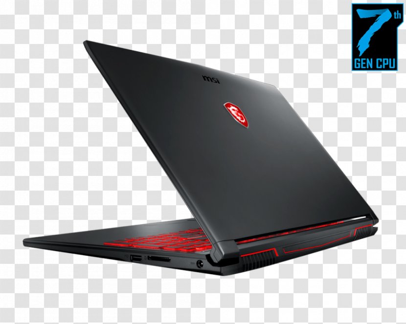 Laptop Intel MSI GV62 7RD - Technology - Dall Transparent PNG