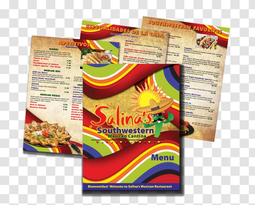 Menu Brochure Graphic Design Paper Advertising - Material Transparent PNG