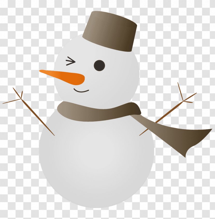 Snowman Illustration Design Clip Art Christmas Day - Color Transparent PNG