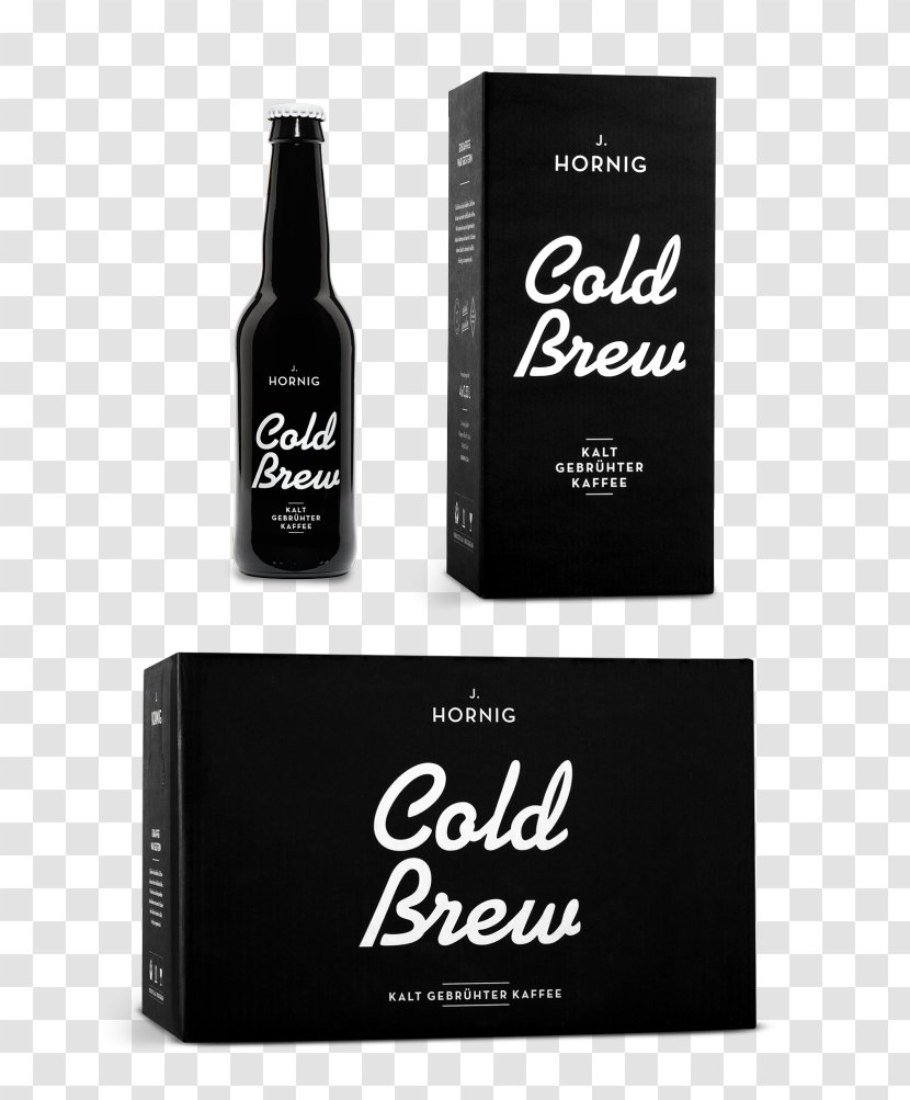 Cold Brew Liqueur Coffee Dessert Wine - Bottle Transparent PNG