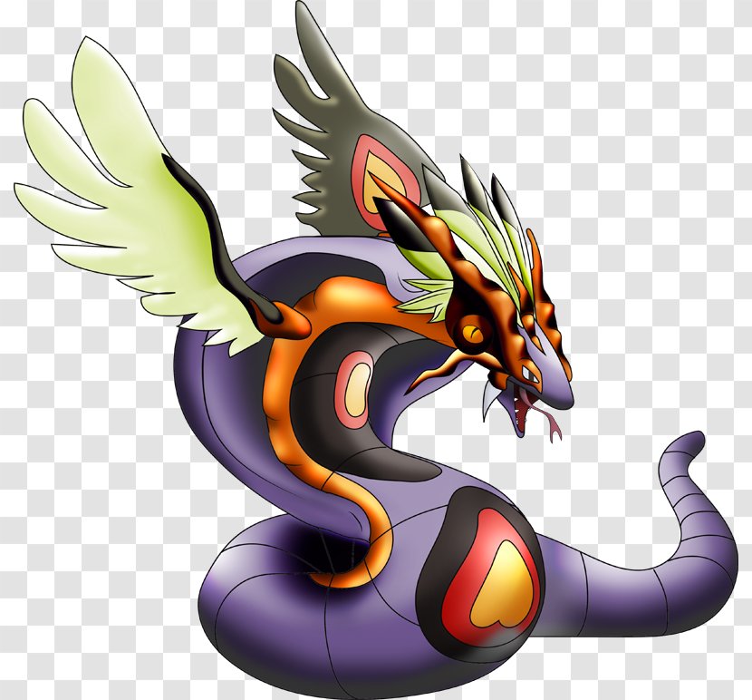 Jessie Pokémon X And Y Arbok Seviper Evolution - Art - Winged Serpent Transparent PNG