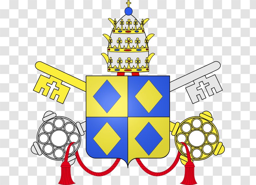 Vatican City Papal Coats Of Arms Pope Coat Catholicism - Pius Xii - Clement Xiii Transparent PNG