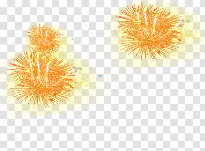 RGB Color Model Yellow Pattern - Creative Work - Brilliant Fireworks Bloom Combination Transparent PNG