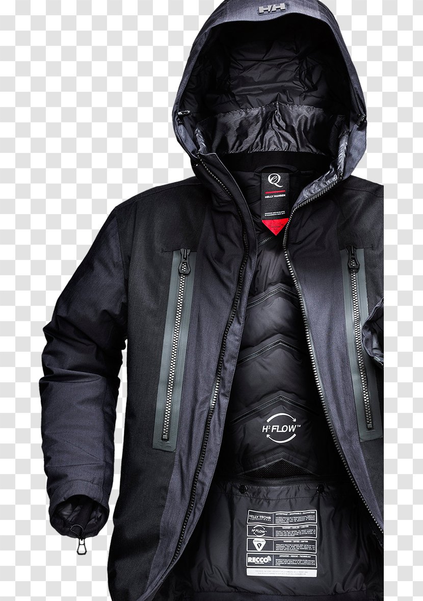 Hoodie Jacket Helly Hansen Coat - Primaloft Transparent PNG