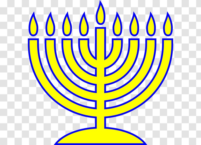 Menorah Hanukkah Clip Art - Royaltyfree - Plant Transparent PNG