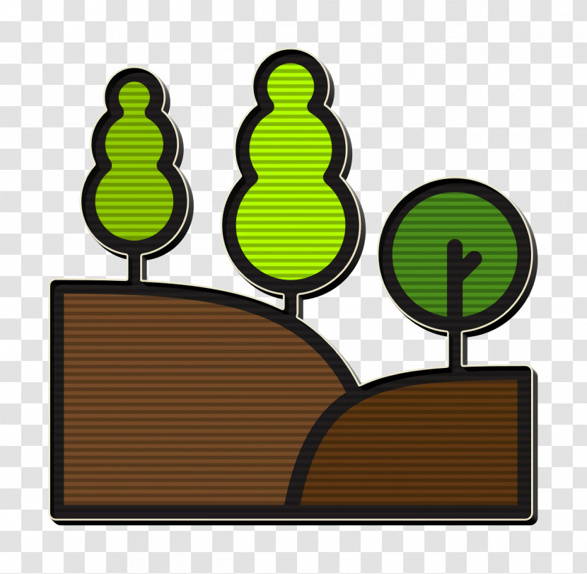 Forest Icon Nature Icon Mountain Icon Transparent PNG