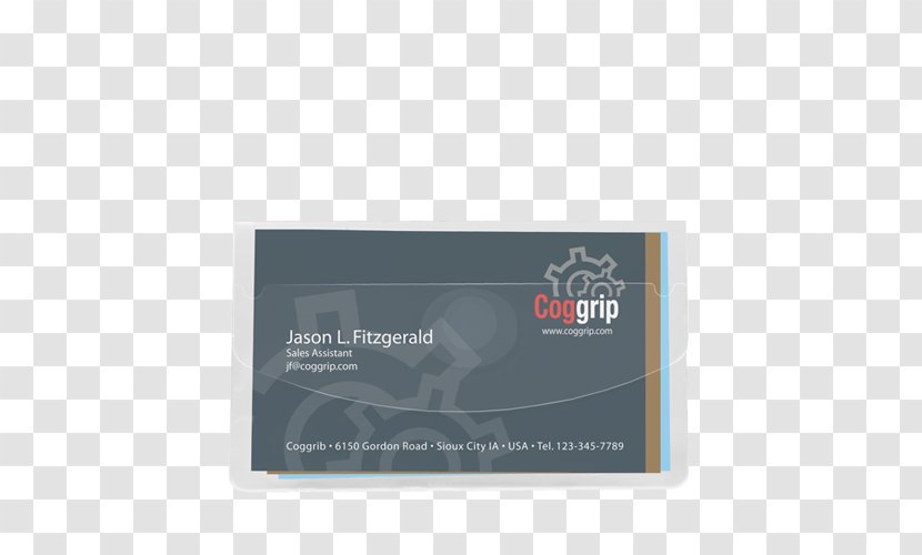 Business Cards Label Adhesive Brand - Visit Transparent PNG