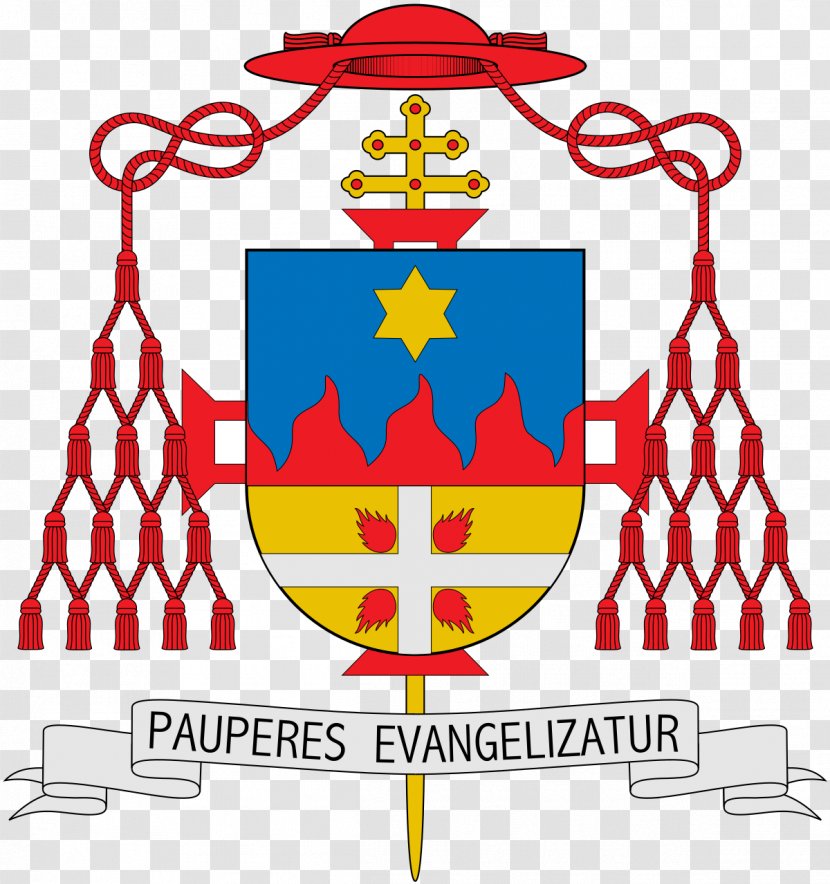 Cardinal Coat Of Arms Papal Consistory Catholicism Crest - Ecclesiastical Heraldry - Die Kathedrale Von Barcelona Transparent PNG