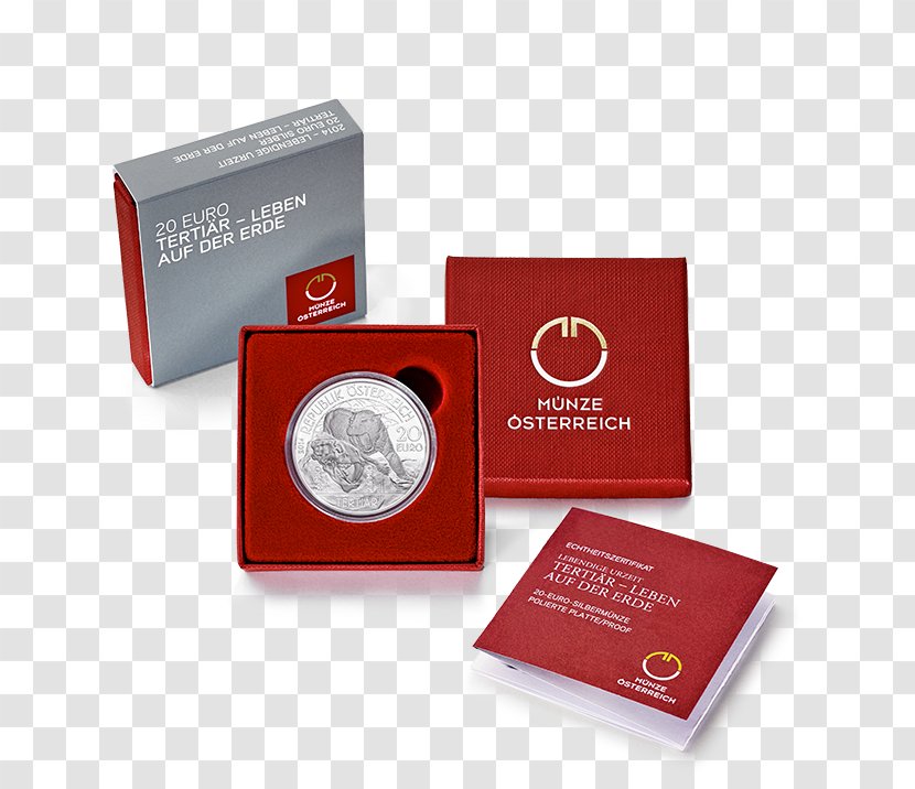 Austrian Mint Euro Coins - Silver Coin Transparent PNG
