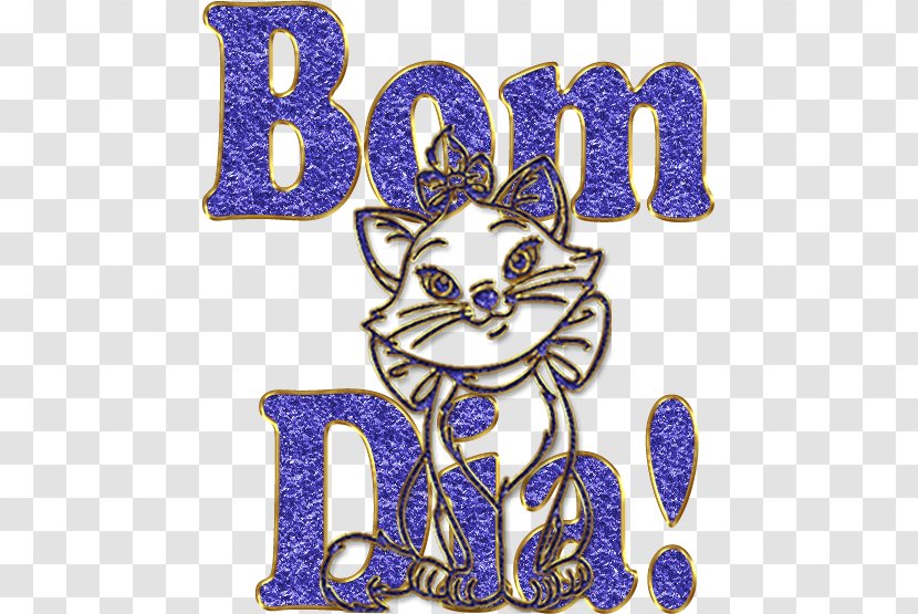 Kitten Cat Message Clip Art - Bom Dia Transparent PNG