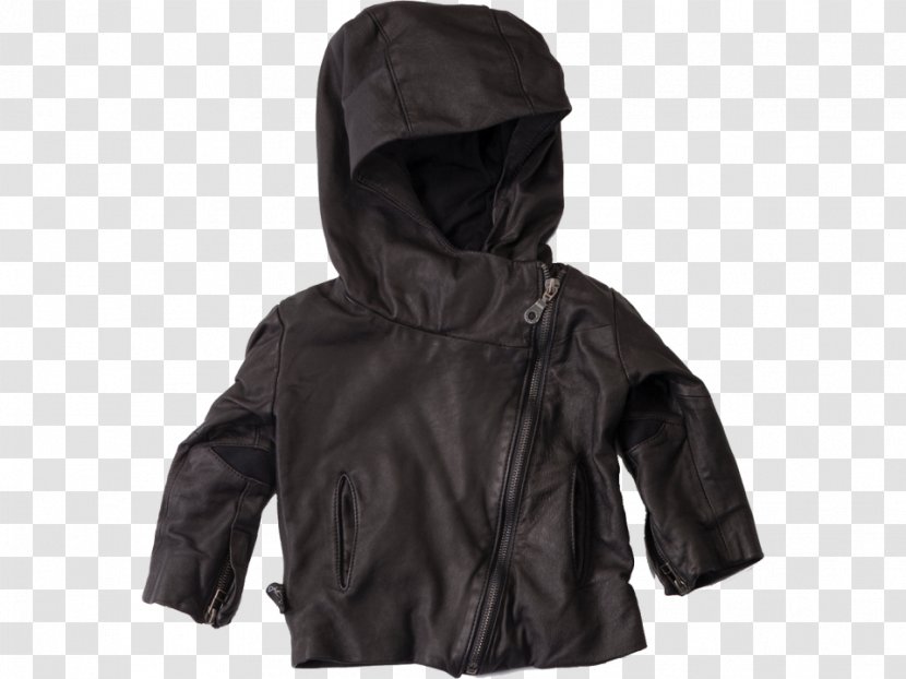Hoodie Leather Jacket M Bluza - With Hood Transparent PNG