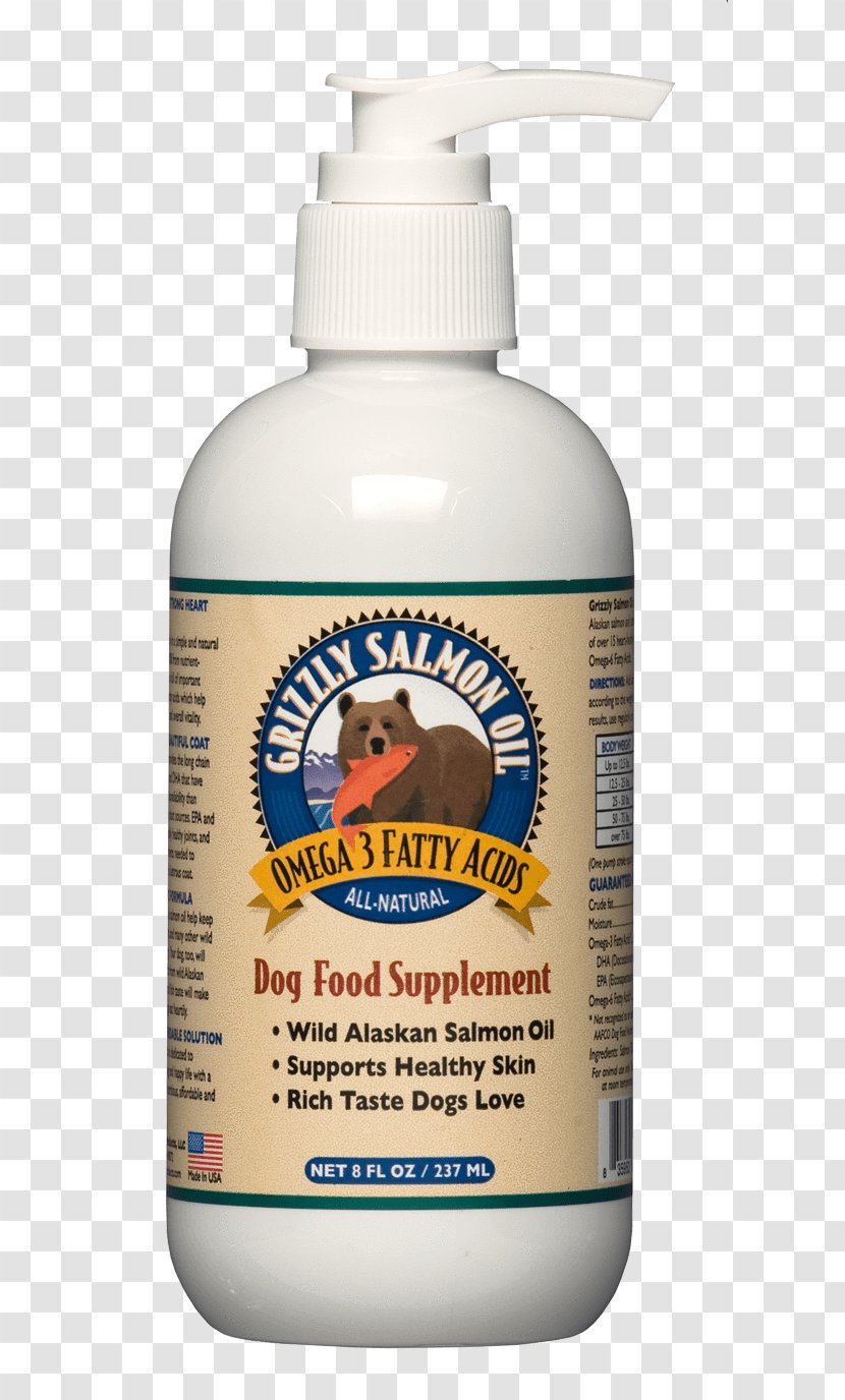 Dog Dietary Supplement Salmon Omega-3 Fatty Acids Oil - Pet Transparent PNG