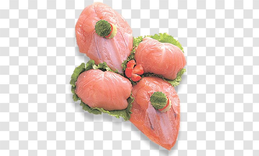 Sashimi Chicken As Food Smoked Salmon Prosciutto - Japanese Cuisine Transparent PNG