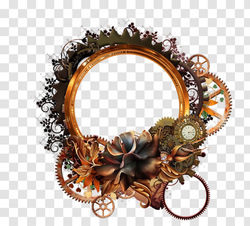 Steampunk Clip Art - Jewellery - Frame Transparent PNG