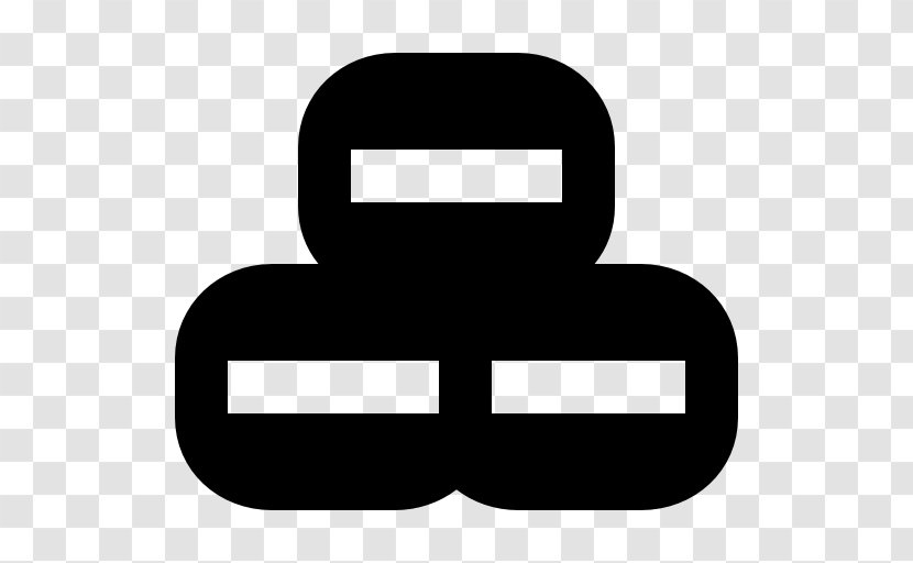 Logo Symbol Font - Black And White - Macarons Transparent PNG