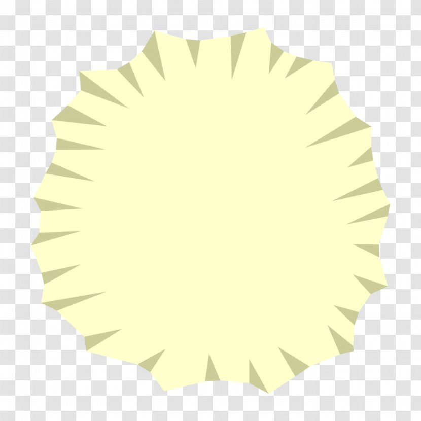 Yellow Circle - Inoculation - Beige Transparent PNG