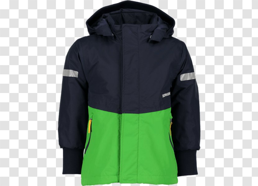 Hood Polar Fleece Bluza Jacket Sleeve - Green Stadium Transparent PNG
