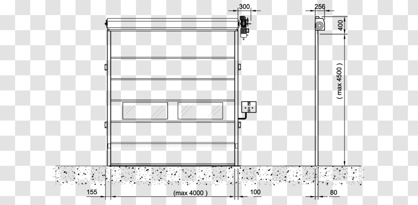 Technical Drawing Furniture Diagram - Reducing Transparent PNG