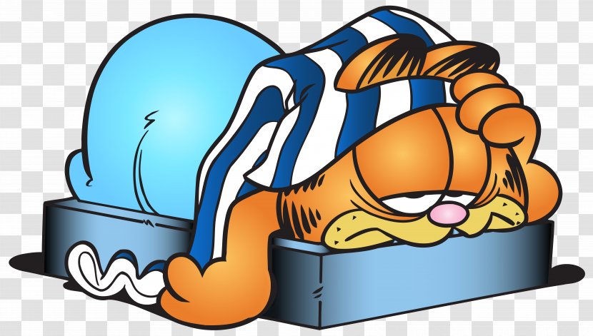 Garfield Odie Cartoon Clip Art - Product Design - Sleeping Transparent Image Transparent PNG