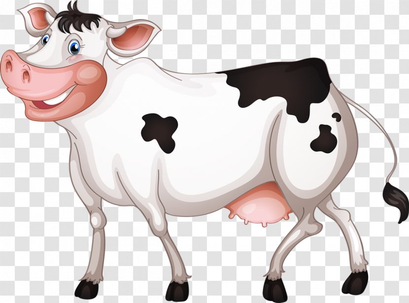 Dairy Cattle Milk - Cow Transparent PNG