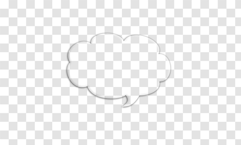 White Line Clip Art - Heart Transparent PNG