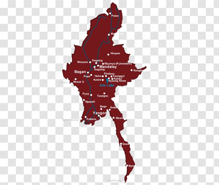 Burma Map Royalty-free Stock Photography - Fictional Character - Myanmar Transparent PNG