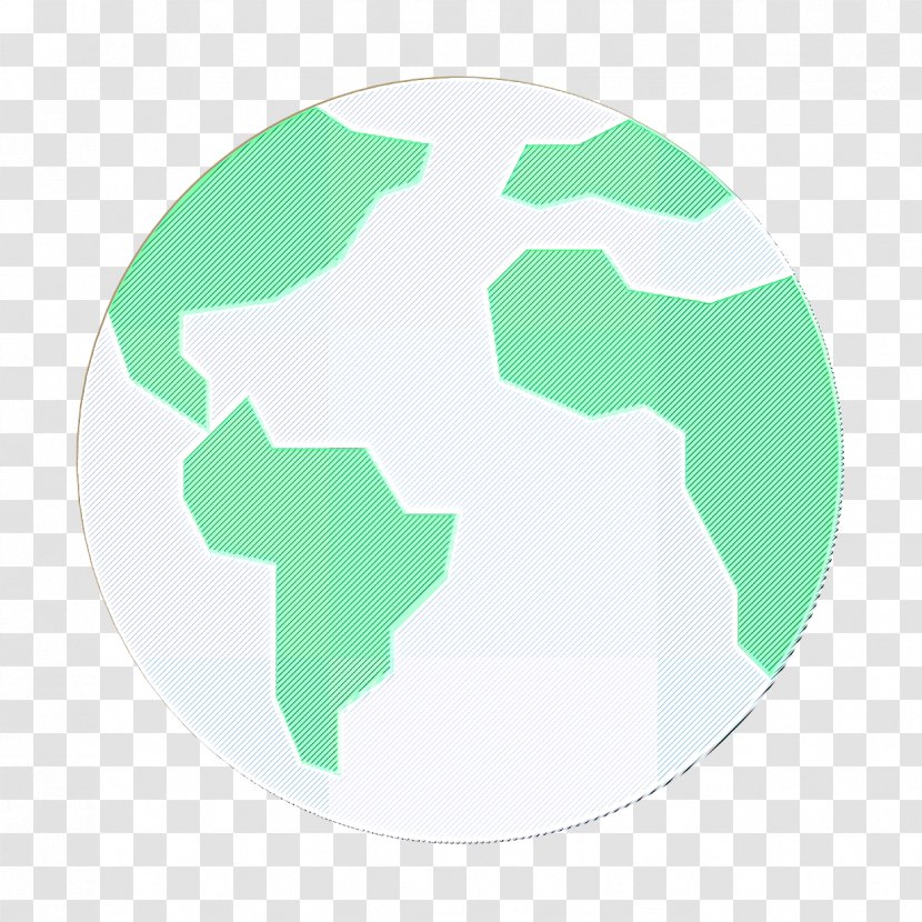 Earth Icon - World - Map Logo Transparent PNG