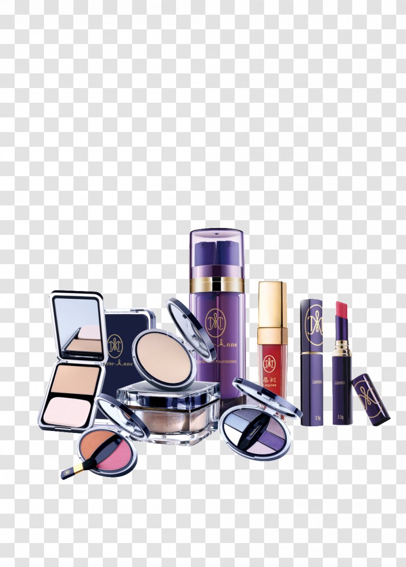 Cosmetics Graphic Design Advertising Vector Graphics - Purple - Cosmetic Make Up Transparent PNG