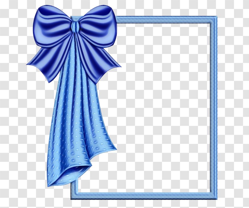 Blue Background Ribbon - Electric Transparent PNG