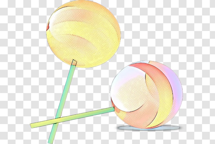 Lollipop Cartoon - Yellow Transparent PNG